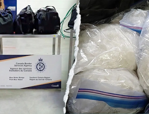 Canada border officials seize 600 pounds methamphetamine from suspect