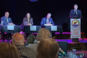 Republican candidates talk fraud, state economy in gubernatorial primary debate