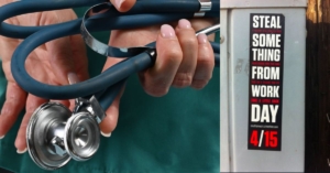 Antifa-Linked Anarchist Group CrimethInc Promotes ‘Steal Something from Work Day,’ Urges Nurses to Steal Medical Supplies ‘to Save Lives’ and Equip Anti-ICE Agitators | The Gateway Pundit