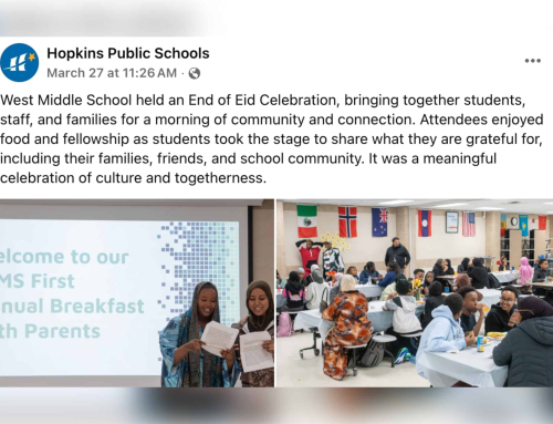 Hopkins middle school holds Islamic ‘End of Eid’ celebration