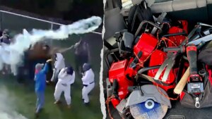 Officers use tear gas at Ridglan Farms as activists storm beagle facility