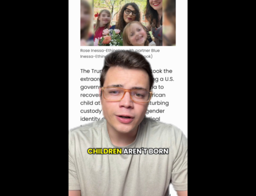 Victor Reacts: No Child Is Born “Transgender,” but Adults Try to Make Them “Transgender” (VIDEO) | The Gateway Pundit